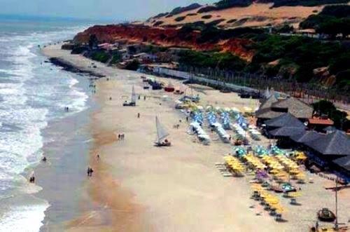 Praia Tabuba Do Morro Branco Suite 04 Pessoas Беберібі Екстер'єр фото